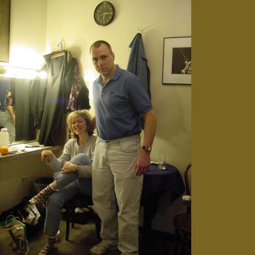 Blues Alley Dressing Room - Kim and Donna 2
